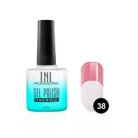 Гель-лак TNL - Тhermo  №38 - розовая гвоздика/белый (10 мл.)