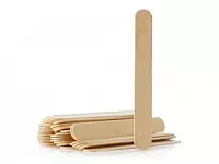 Шпатель 114*10 мм., деревянный, 100 шт.в пачке