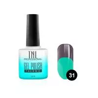 Гель-лак TNL - Тhermo  №31 - серый/бирюзово-зеленый (10 мл.)