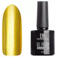 Цветной гель-лак  TNL - Зеркальный блеск №04 - шафрановый (10 мл.)