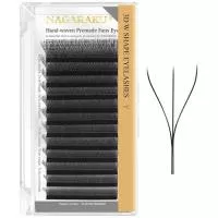 Ресницы Nagaraku (Нагараку) 3D Y 3d w shape MIX 12 линий