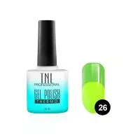 Гель-лак TNL - Тhermo  №26 - цитрусовый/лайм (10 мл.)