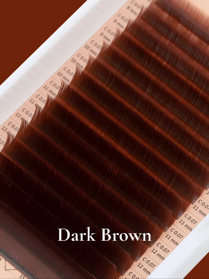 Коричневые ресницы Barbara (Барбара)